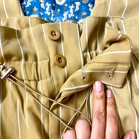 L’Academie paper bag waist pants - Picture 5 of 6